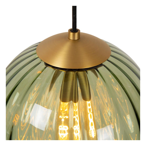 Lucide hanglamp MONSARAZ - 1xE27 - Groen - vtwonen shop
