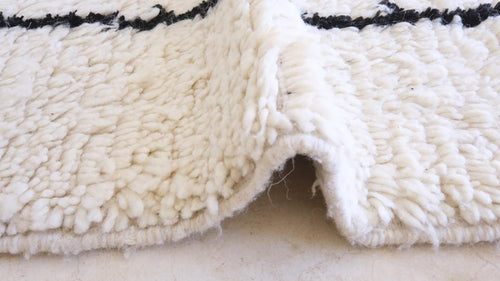 AFK Living vloerkleed Berber - handgemaakt - Wol - 80 x 240 cm
