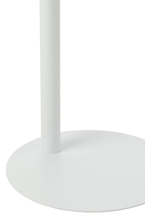 J-Line bijzettafel Rond - metaal - wit - vtwonen shop