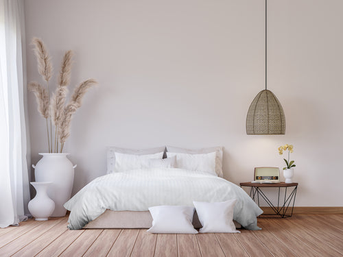 Ten Cate dekbedovertrek - 100% katoensatijn - 200x200/220 - wit - vtwonen shop