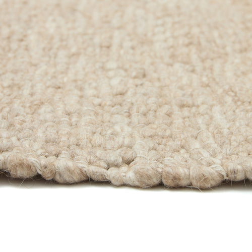 Mrcarpet Wollen vloerkleed Bruin Gemeleerd Pebble 200x290cm (populair)