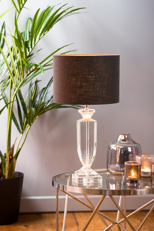 Light & Living lampenkap LIVIGNO - Ø30x21cm - grijs - vtwonen shop