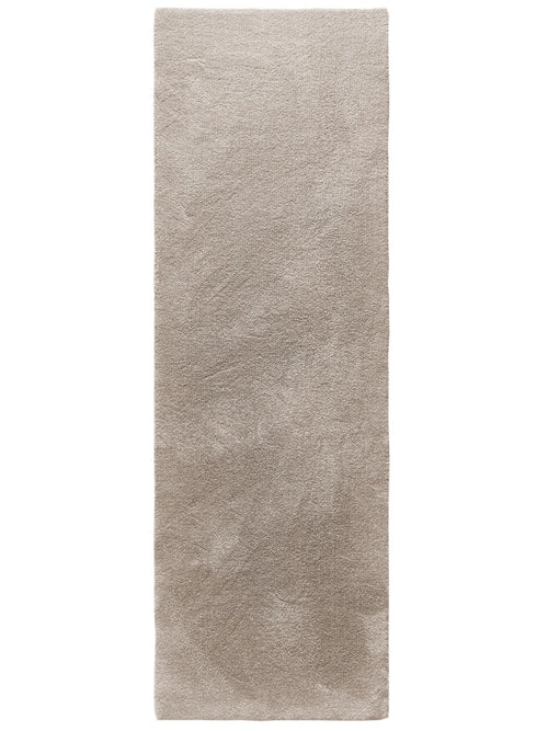 benuta wasbaar shaggy loper Melvin - beige - 70x200 cm