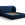 Micadoni Opbergbed met hoofdeinde Miley 200x200cm, flueel, grijs - 230x247x100cm