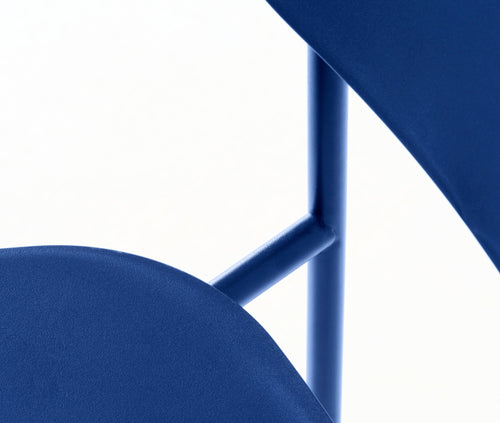 Rebellenclub Eetkamerstoel Strom - Set van 4 - Blauw - vtwonen shop