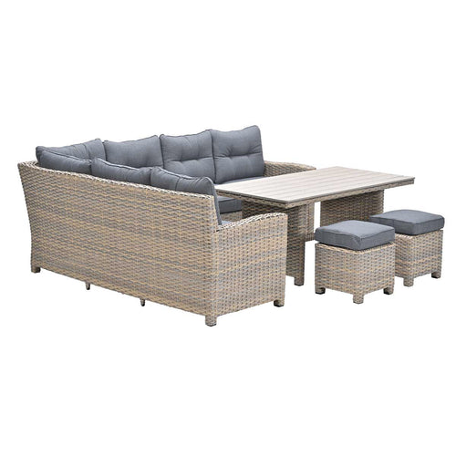 Garden Impressions Lounge dining set Alaska 6-delig rechts