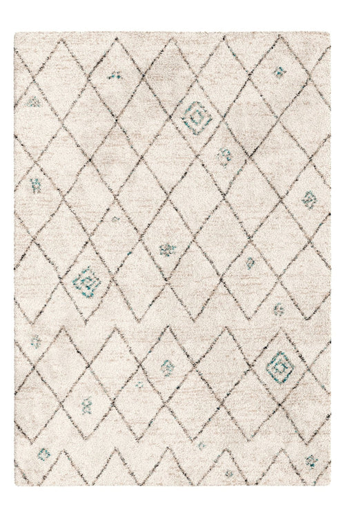 AFK Living vloerkleed Diamond - shaggy - beige - 120 x 170 cm