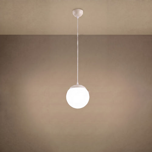 Sollux Lighting Hanglamp UGO 20 beige - 20x20x110cm