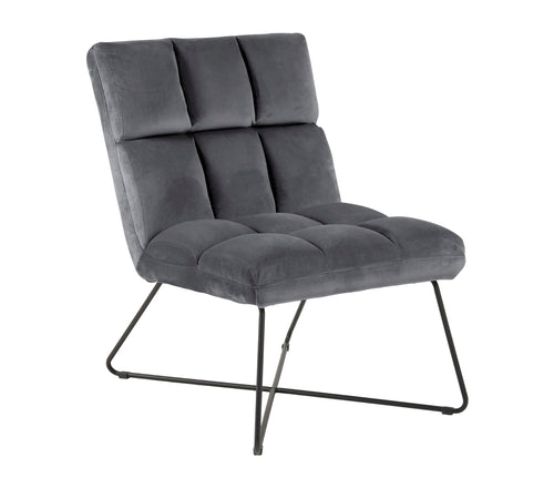 Rebellenclub Fauteuil Zaragoza - Donkergrijs met zwarte poten - vtwonen shop