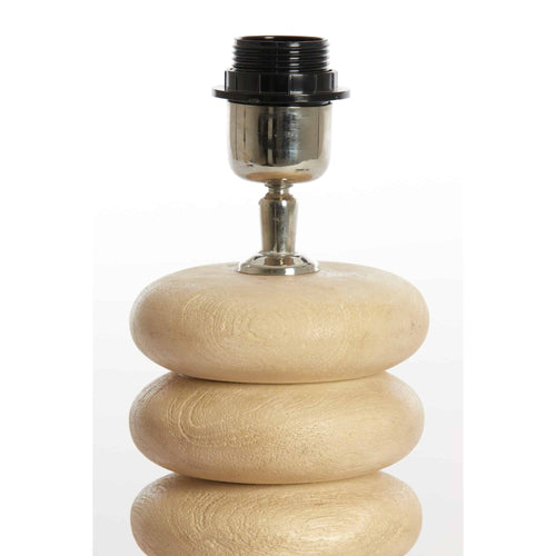 Light & Living lampvoet Budongo - bruin - Ø12cm