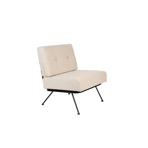 Zuiver Bowie Loungestoel Bouclé Beige - vtwonen shop