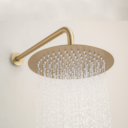 LOMAZOO inbouw regendouche Solara - met handdouche & slang - goud