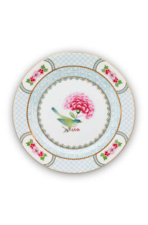 Pip Studio Blushing Birds Gebaksbordjes - Servies - Set van 4 borden - Wit - 17cm - vtwonen shop