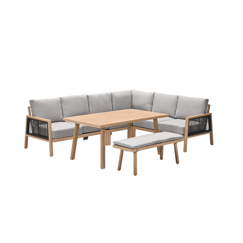 Garden Impressions lounge dining set San Capri R - aluminium - 6-delig