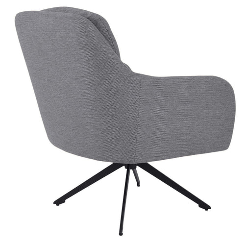 Giga Meubel Fauteuil Matthias - Stof/Metaal - Taupe