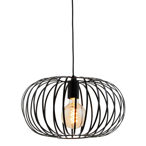 Lighto | Design hanglamp zwart 39cm Ø | Julia - vtwonen shop