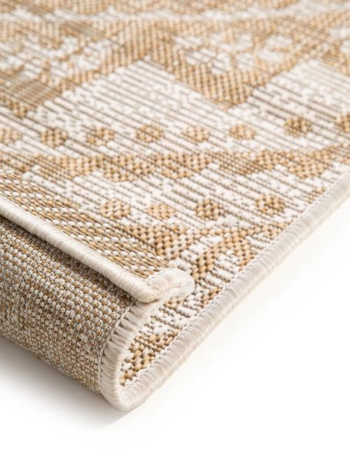 benuta binnen- en buitenkleed Cleo - créme/beige - 160x230 cm