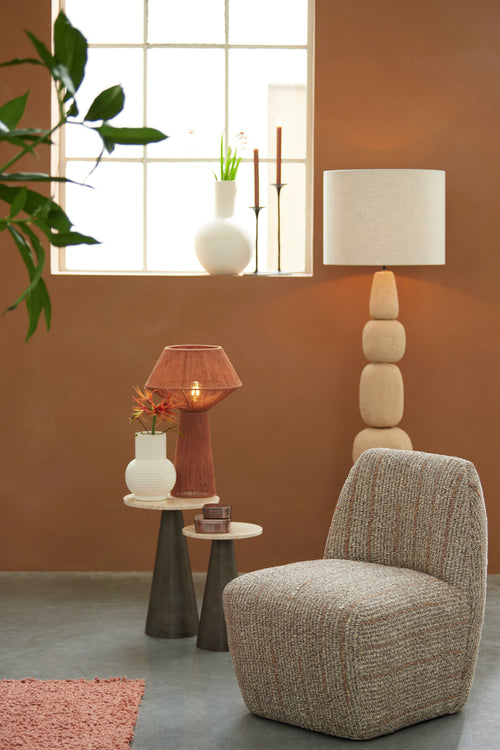 Light & Living vloerlamp MARREE - Ø30x135cm - oranje