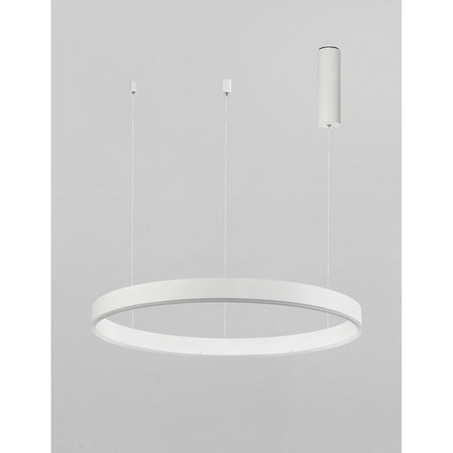 Merano Argentia Geïntegreerde LED Plafond Hanglamp Zand Wit Aluminium LED 40W 2800Lm 3000K
