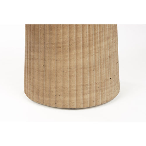 Dutchbone Brison Kruk/Bijzettafel Natuursteen look - Grijs