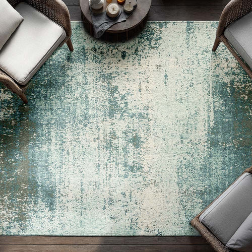 Louis De Poortere vloerkleed Neptune - blauw - 80x150cm - vtwonen shop