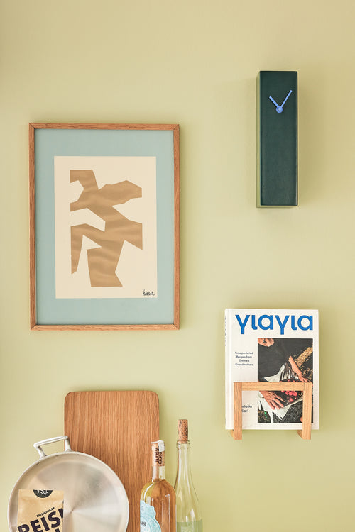 Hübsch tijdschriftenhouder Market - eikenhout - 17x10xh27cm - vtwonen shop