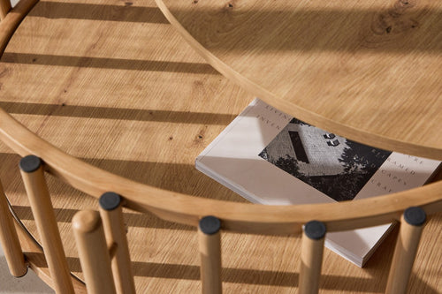 Rebellenclub Salontafel Rune - ¿80 cm - Naturel - vtwonen shop