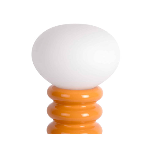 Leitmotiv tafellamp Catania Aro - oranje - Ø20cm