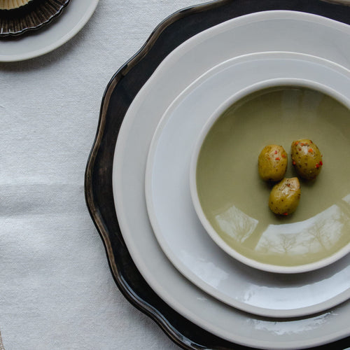 The Table Atelier Tapas Schaaltje Set van 2  14,5 cm Asparagus