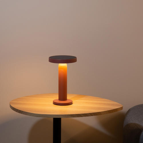 Lighto | Tafellamp rood solar voor buiten | Oplaadbaar | Werkt op zonne-energie - vtwonen shop