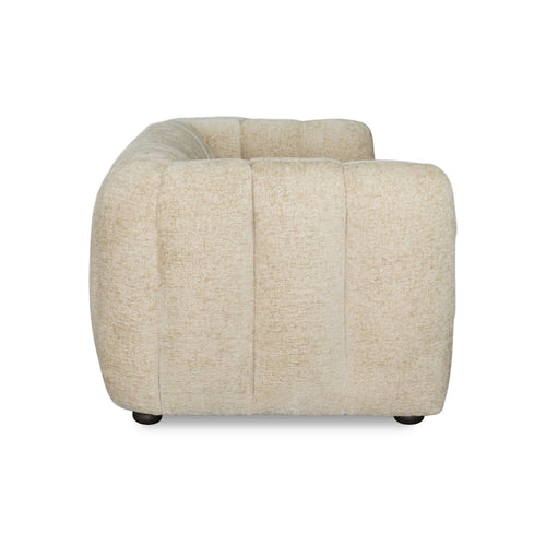 DÉJA Living 3-zits Bank Cillán - Beige Stof - 250x104x77cm