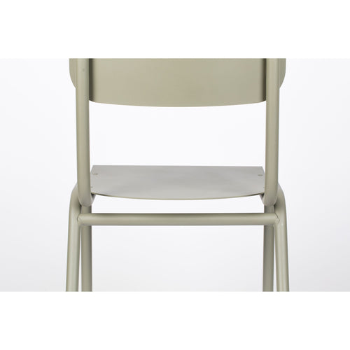 Zuiver Back To School Tuinstoel Groen - Set van 2