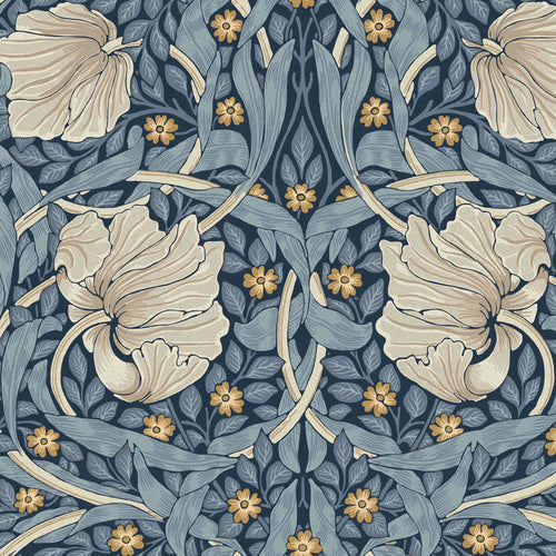 William Morris at Home vliesbehang Pimpernel Blue - vtwonen shop