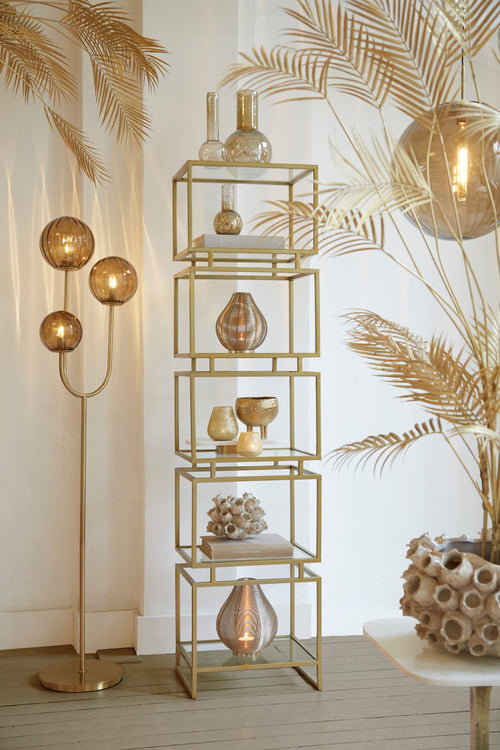 Light & Living vloerlamp MAGDALA  - 38x20x162cm - goud