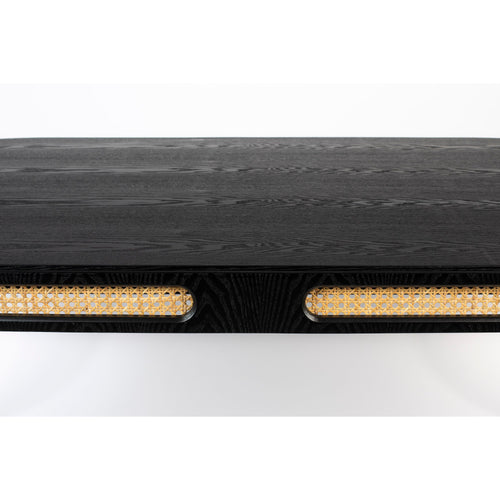 Bold Monkey Don't Stop The Webbing eettafel 180x90 cm  - Zwart - vtwonen shop