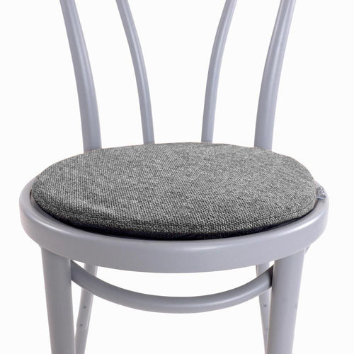 Nolon Lot Rond Stoelkussen Donkergrijs - vtwonen shop