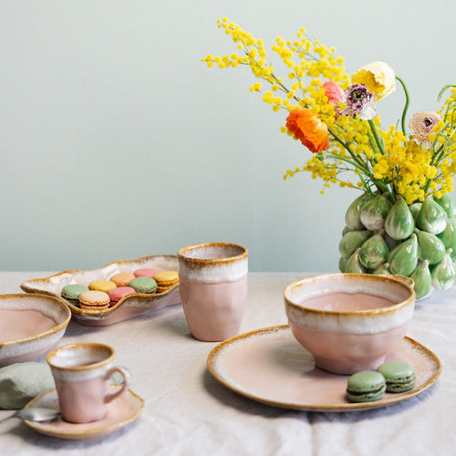 Kare Design Borden Nala roze Ø20cm (4/set)