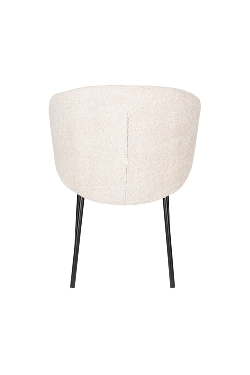 Housecraft Living Ayle Eetkamerstoelen Off White - Set van 2 - vtwonen shop