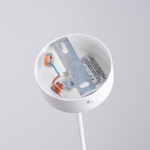 Sollux Lighting Hanglamp NICUS 1 wit - 11x11x140cm