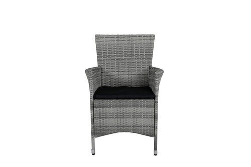 Rebellenclub Tuinstoel Shale - Set van 2 - Grijs