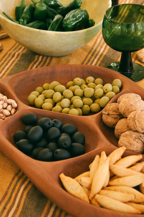 HKLIVING borrelplank – acacia – middel - vtwonen shop