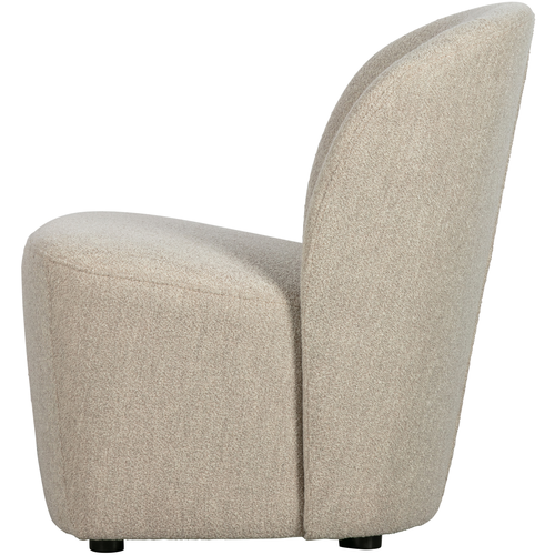 vtwonen fauteuil Lofty - Bouclé - Naturel - 75x68x72