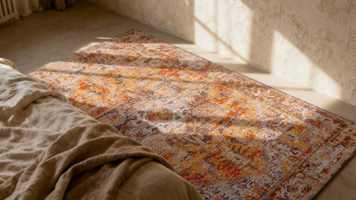 Remix vloerkleed 2054 Snow Cacao - Oranje - 170 x 240 cm