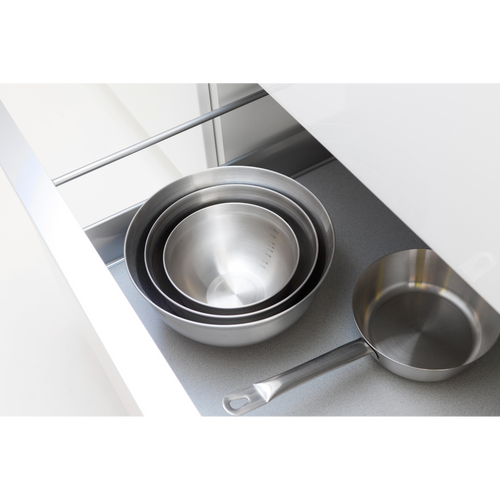 Brabantia Profile Mengkom met antislip bodem, 3,0 liter - Matt Steel