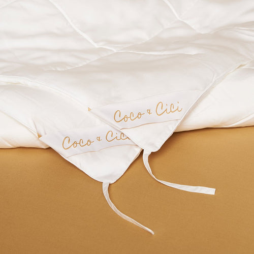 Coco & Cici - Tencel Lente / Herfst Dekbed 200 x 220 cm - 2 Persoons Beddengoed - Lyocell - Hypoallergeen & Extra Zacht - Wit - vtwonen shop