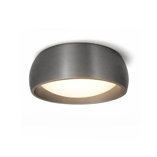 Artdelight plafondlamp Montana - 1 lichts - 15  x 5   cm - gun metal