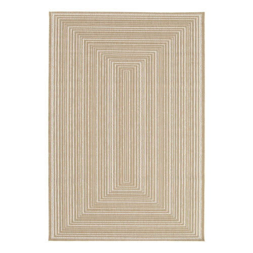 AFK Living vloerkleed Slow Life - voor binnen en buiten - beige - 120 x 170 cm - vtwonen shop
