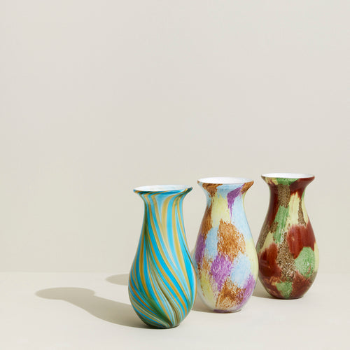 Hübsch vaas Kaleido - glas - ø15xh30cm - vtwonen shop