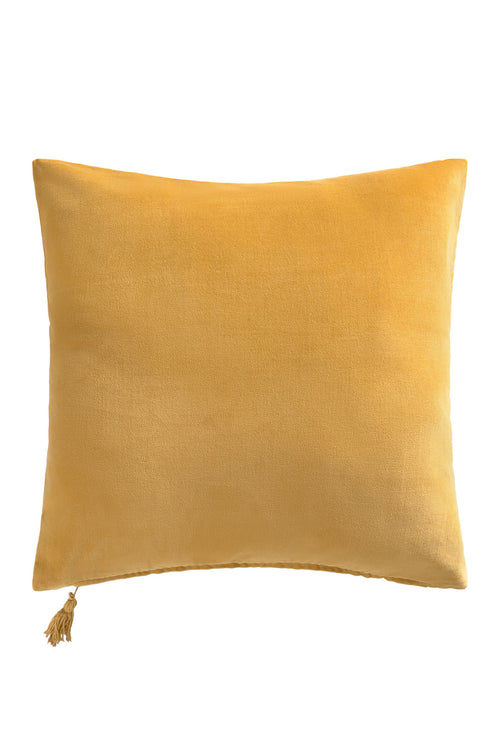 Calma House Kussenhoes Velour - Mosterd - 60x60