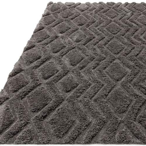 Vloerkleed Easy Living Harrison Charcoal Rug 160x230 cm - vtwonen shop